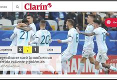 La reacción del mundo tras duelo de Argentina vs. Chile por el tercer puesto de la Copa América 2019 (FOTOS)