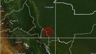 Sismo de magnitud 4,2 se reportó en Ucayali, informa IGP