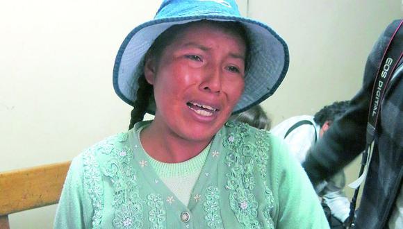 ​Madre quemada traída desde Juli clama por ayuda en Arequipa