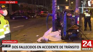 Niño de 7 años y chofer de mototaxi fallecen tras choque con camioneta en Chorrillos