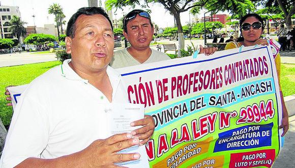 Chimbote: Docentes contratados se reunirán con ministra