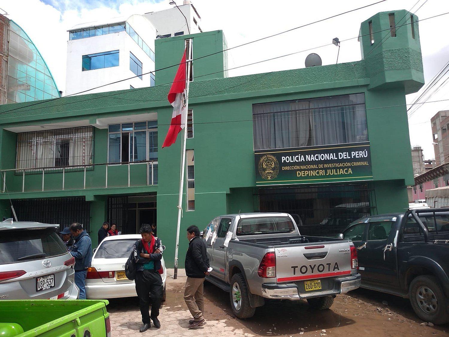 Juliaca: Minero acusa a policías del hurto de más de un kilo de oro