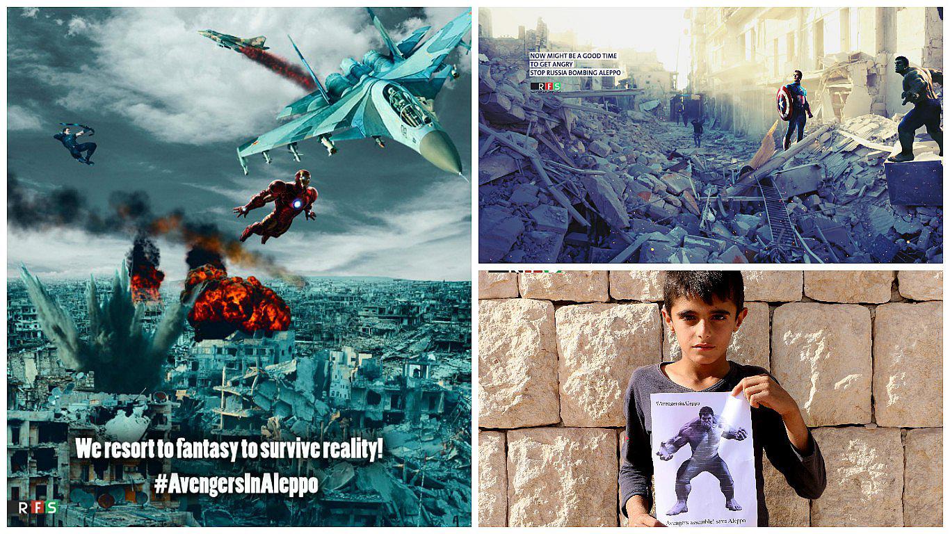 Siria: "The Avengers" luchan contra los bombardeos y matanzas en Alepo (VIDEO y FOTOS)