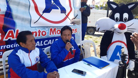 Luis Abanto Morales, un ex anfibio del Ejército, es conocido por sus acciones radicales en la política. (Foto: GEC)