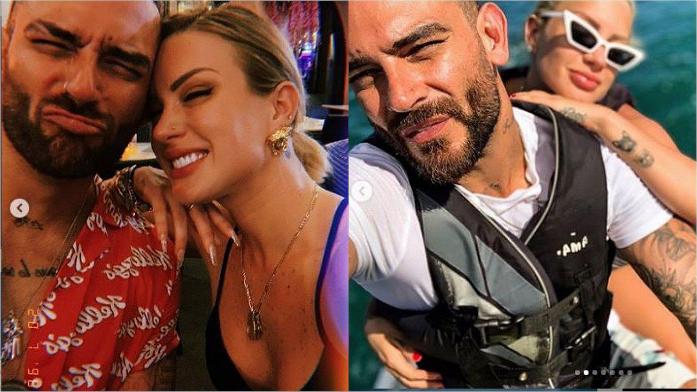 Diego Val comparte foto besando a Leslie Shaw