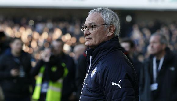 Leicester anunció la destitución de Claudio Ranieri
