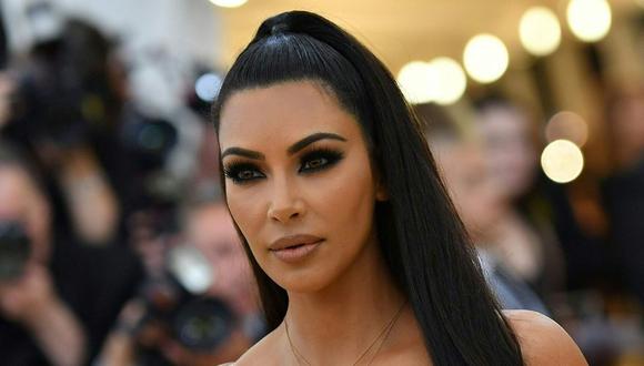 Kim Kardashian comparte foto en la que se nota el cambio que ha experimentado ella y sus hermanos. (Foto: AFP)