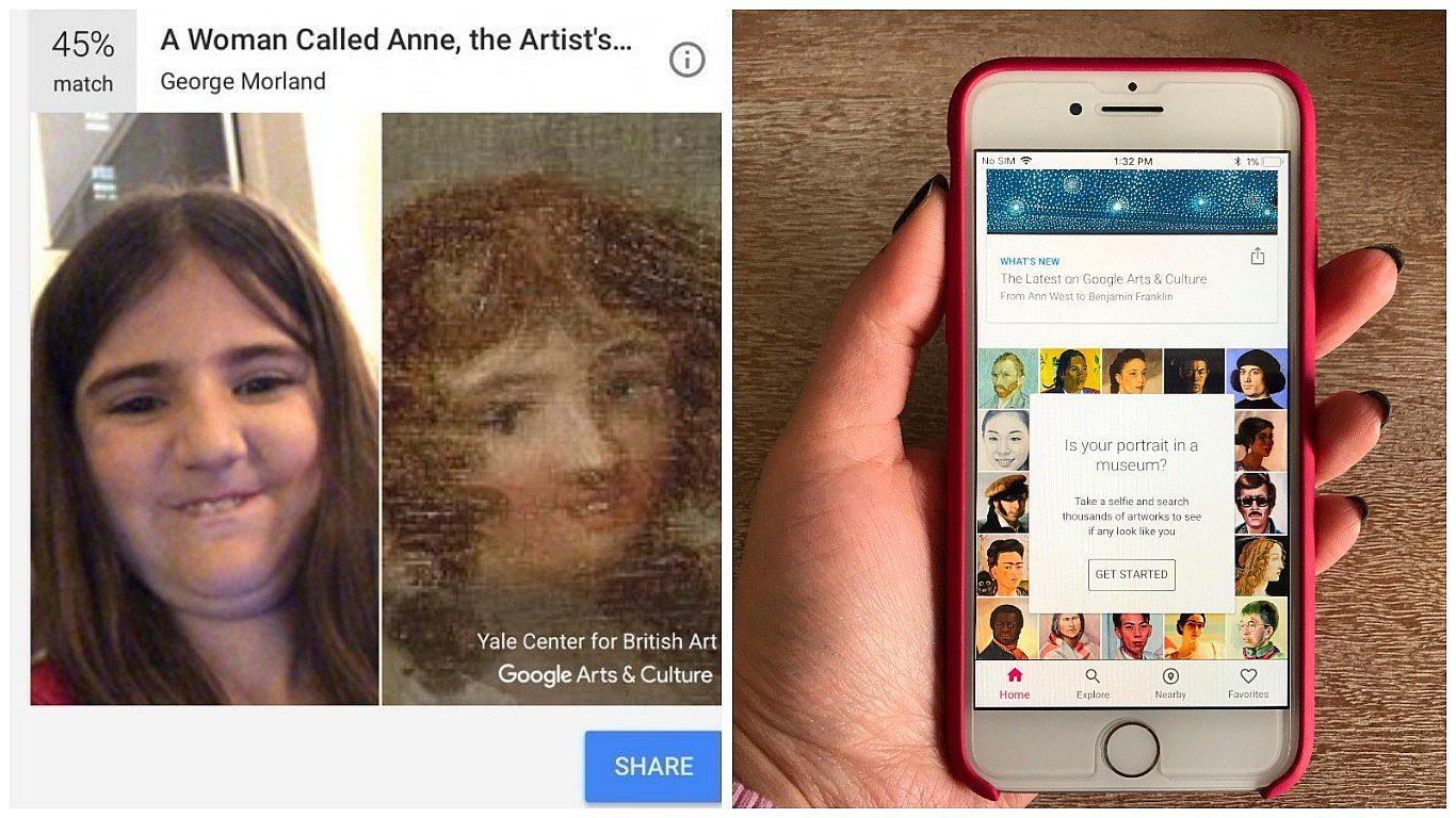 Google te permite encontrar a tu doble en una obra de arte
