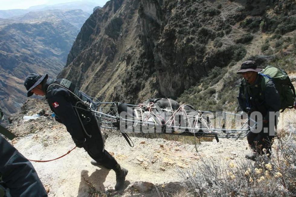 Fotos exclusivas del rescate del presunto cuerpo de Ciro Castillo
