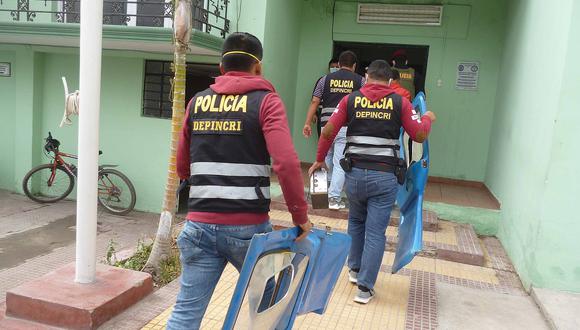 Chincha: Policía captura a una banda que robó en la sala de cómputo del colegio San Agustín