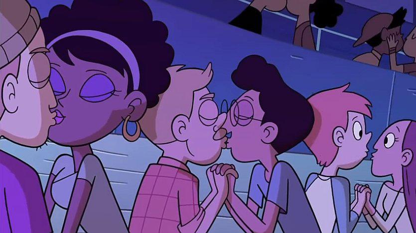 Disney muestra un beso gay por primera vez en serie animada (VIDEO)
