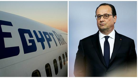 EgyptAir:  François Hollande confirma que el avión "se estrelló y se ha perdido" (VIDEO)