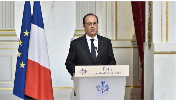 Brexit "pone gravemente a prueba a la Unión Europea", dice François Hollande (VIDEO)