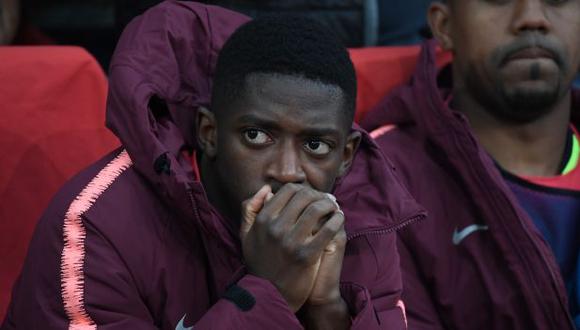 Ousmane Dembélé estuvo siete meses y medio fuera de las canchas por lesión. (Foto: AFP)