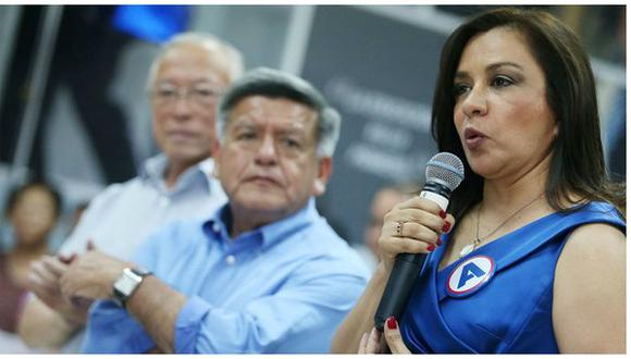 Marisol Espinoza tras exclusión de César Acuña: "Son denuncias mediáticas"