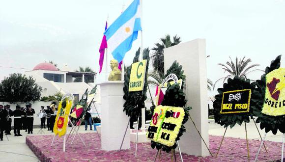 Paracas celebra llegada de la Gesta Libertadora