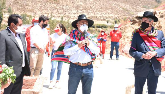 Tacna: El titular del MTPE exhortó a otros municipios y gobiernos regionales a generar proyectos para brindar trabajo a la población. (Foto: MTPE)