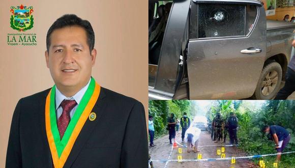 Burgomaestre fue atacado cuando se dirigía a colocar la primera piedra de un local multiuso en la comunidad de Gloria Pata, (Foto: Ministerio Público/Distrito Fiscal de Ayacucho)