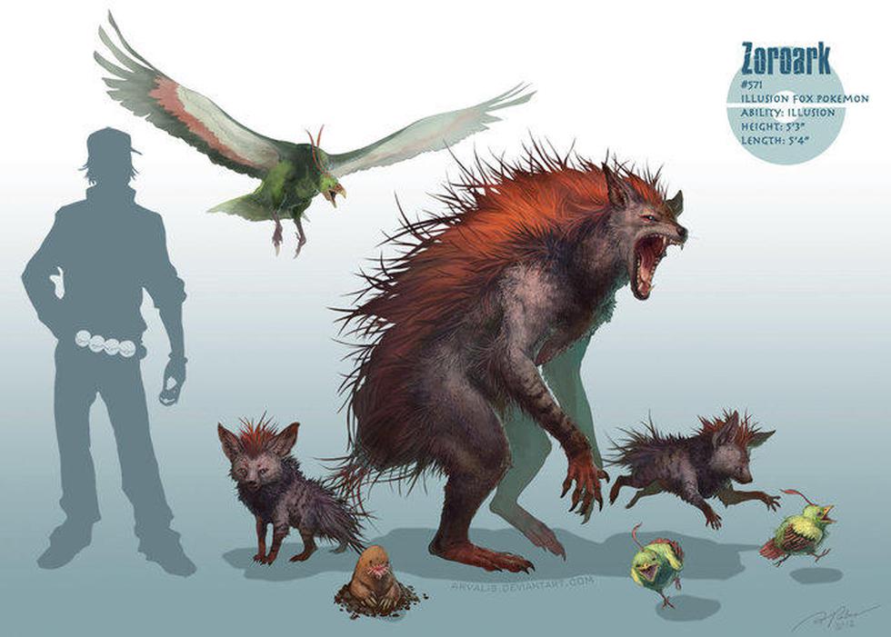 Así se verían los Pokémon en la vida real (FOTOS)