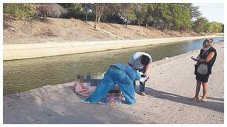 Piura: Asesinan a balazos a un joven y lo arrojan al canal