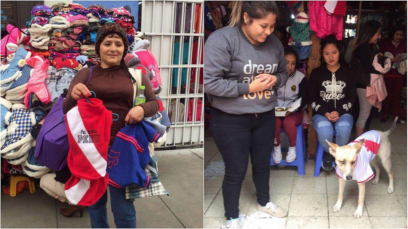 Selección peruana: mascotas también viven la fiebre por la 'blanquiroja' (VIDEO)