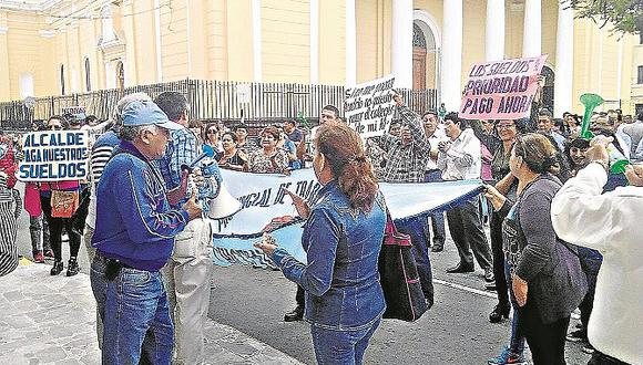 Municipalidad de Chiclayo retrasa pago a trabajadores y obreros