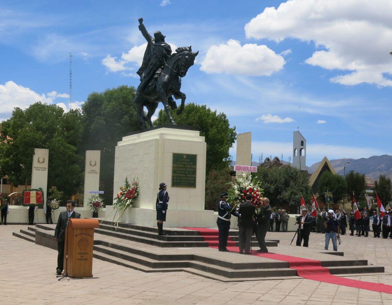 Cusco: Autoridades conmemoraron inicio de la rebelión de Tupac Amaru 