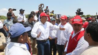 Presidente Martín Vizcarra llega hoy a Piura a supervisar obras