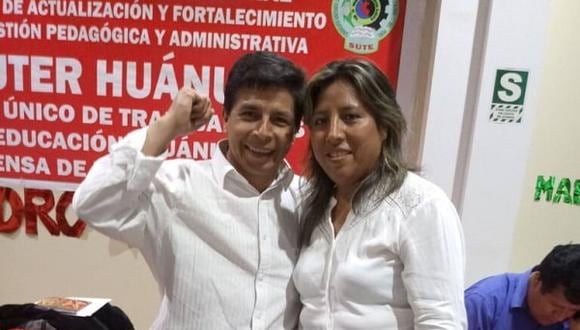 María Tarazona es cercana al presidente Pedro Castillo. Participaron en la huelga magisterial del año 2017. (Foto: Difusión)
