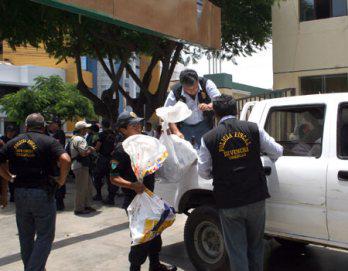 Policía incauta productos Vinifan bambas