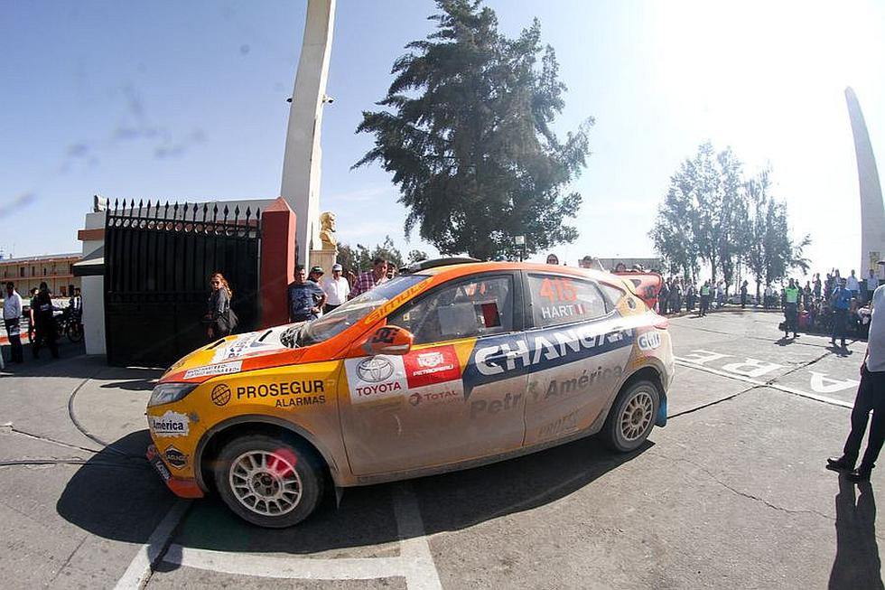 Arequipeños dieron la bienvenida a pilotos de Caminos del Inca