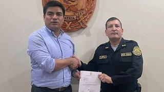 Alcalde encargado de Trujillo se reúne con jefe policial y acuerdan combatir el crimen juntos