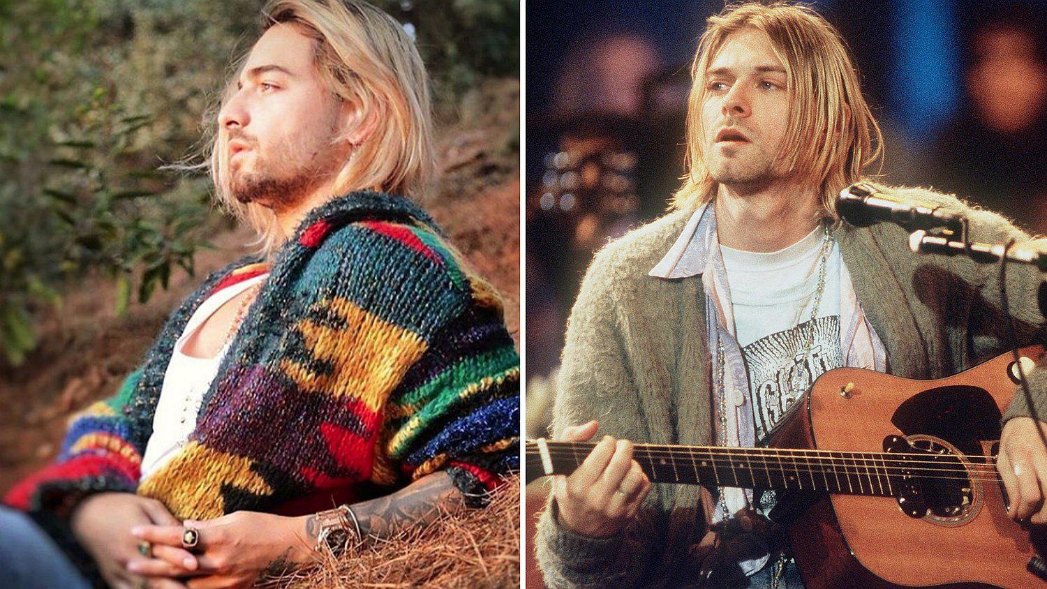 Maluma se sometió a un cambio de look y es comparado con Kurt Cobain