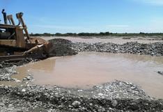 Chincha: Realizan trabajos de contención en el río Matagente