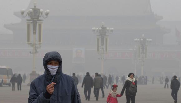 China: venden aire puro embotellado debido a contaminación  