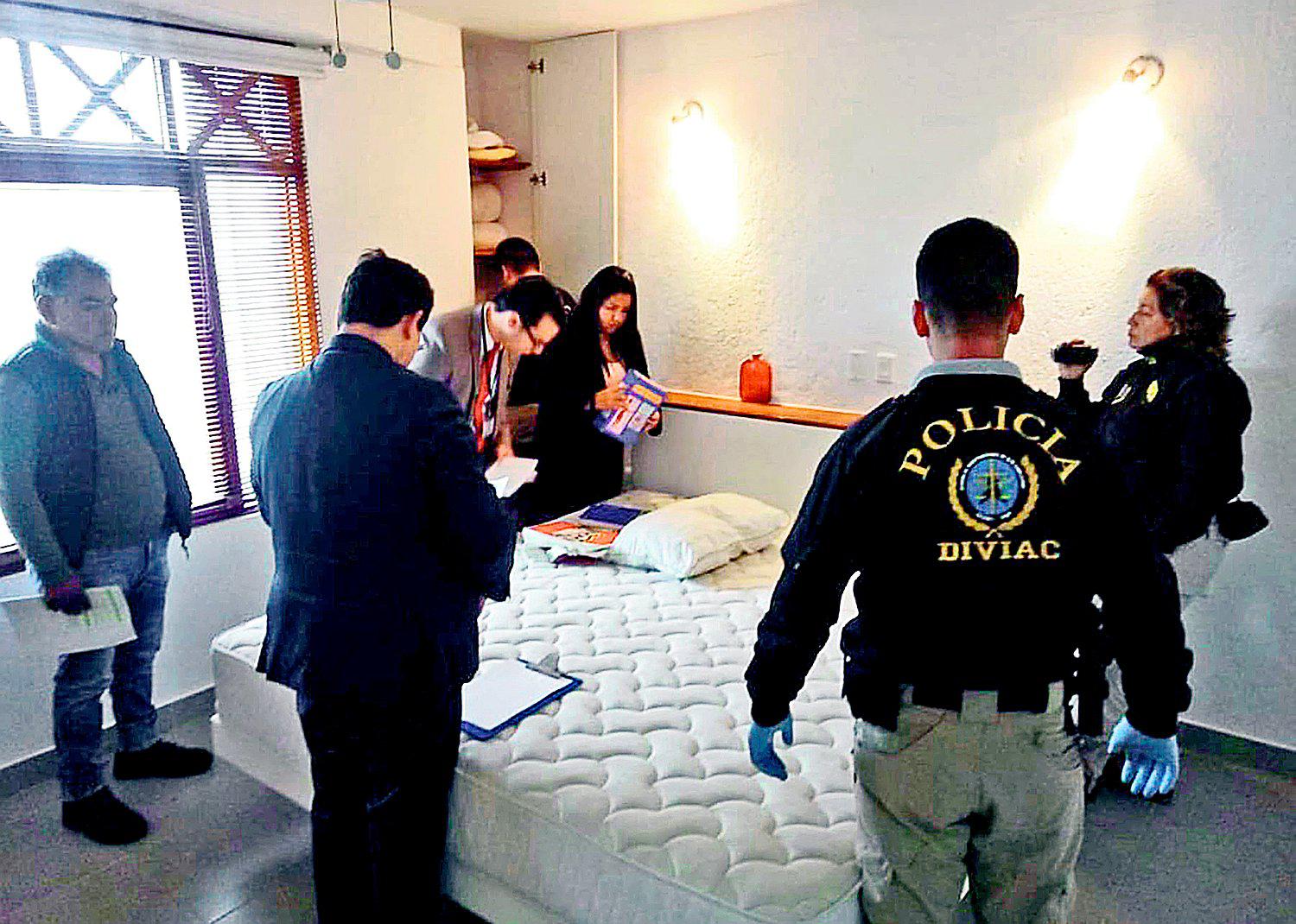 ¿Por qué se allanó la casa de playa de la expareja de Alan García?