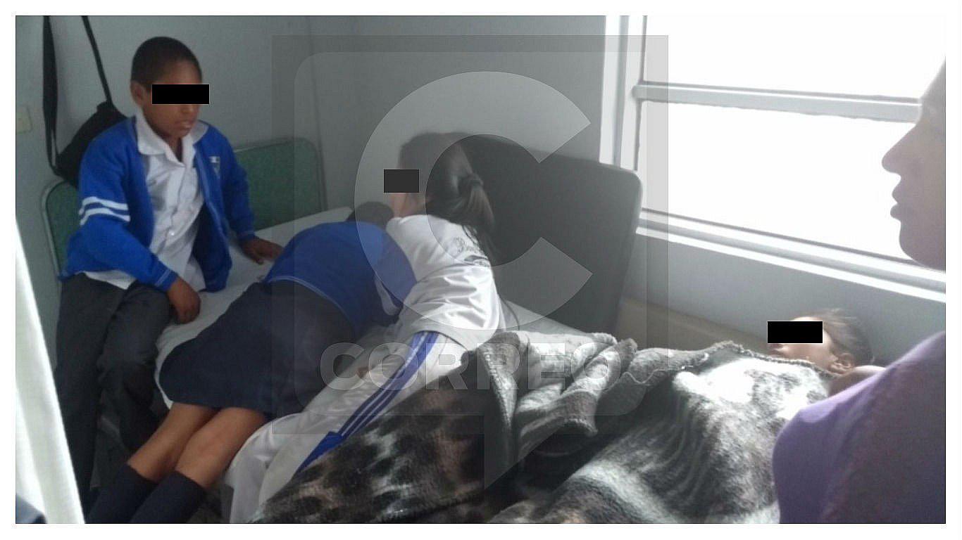 Una decena de niños llegan al hospital por intoxicación al inhalar gas químico 