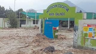 Lluvias en La Libertad: Más de 100 colegios con daños graves