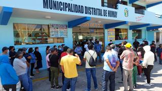 Pisco: Pobladores protestan por obras mal ejecutadas en Humay