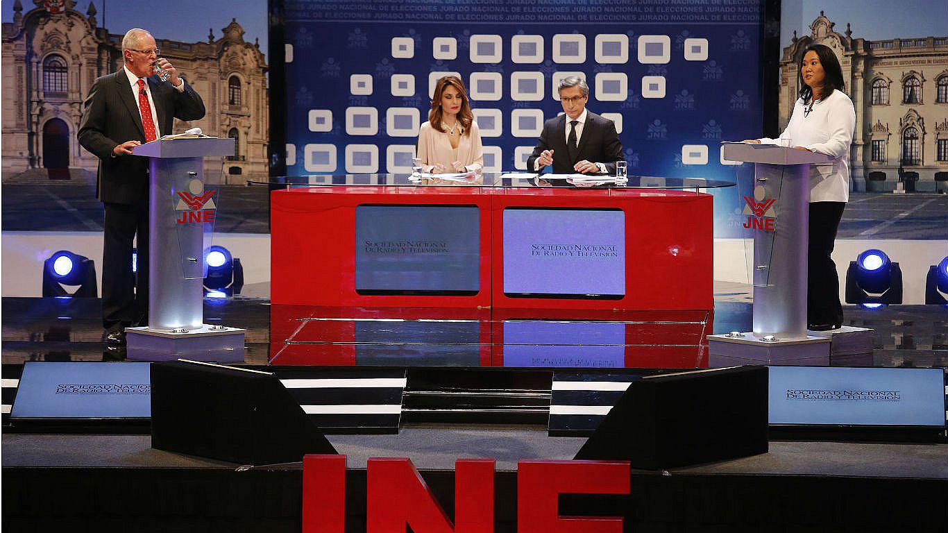 PPK vs Keiko Fujimori: Así fue el último debate presidencial antes de elecciones