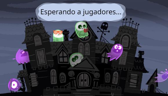 Doodle presenta un juego interactivo por Halloween. (Foto: Google)