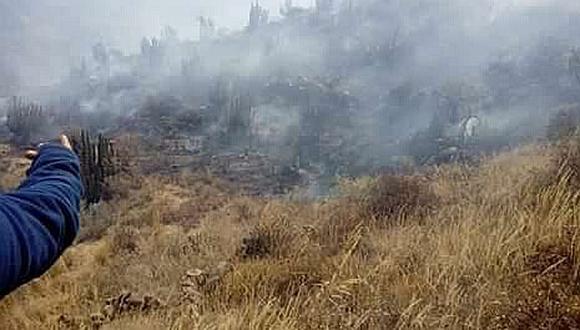 ​Incendio en Castilla deja mil 500 hectáreas afectadas