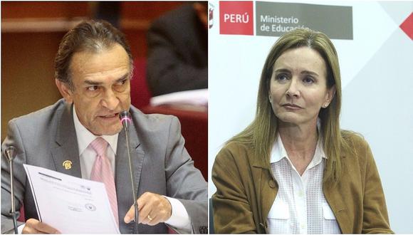 Héctor Becerril: Solo tres congresistas fujimoristas se opusieron a censura de Marilú Martens (VIDEO)