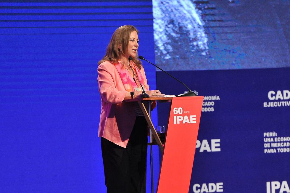 Presidenta de la Confiep: "Corrupción nunca más, caiga quien caiga"