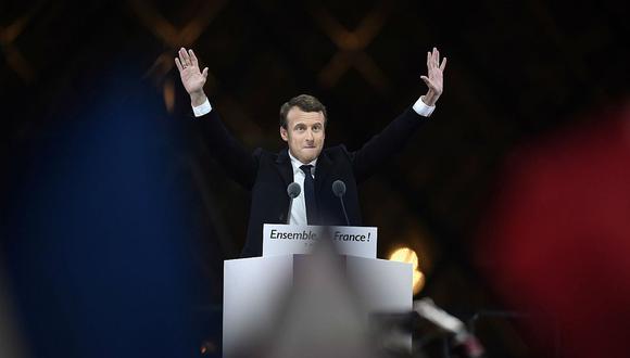 Emmanuel Macron: Vladimir Putin y Donald Trump felicitaron al nuevo presidente francés