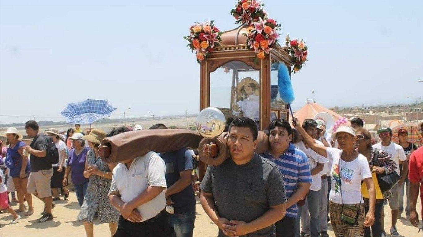 ​Inicia Festividad en honor a Virgen Candelaria del Socorro de Huanchaco
