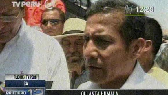 Humala dice que en su Gobierno siempre se diferenció el tema familiar y de interés nacional