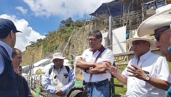 Gobernador de Amazonas denuncia abandono en trabajos de conservación de Kuélap