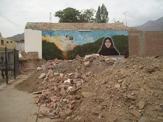 Reconstruyen iglesia Beatita de Humay con aporte económico de devoto español