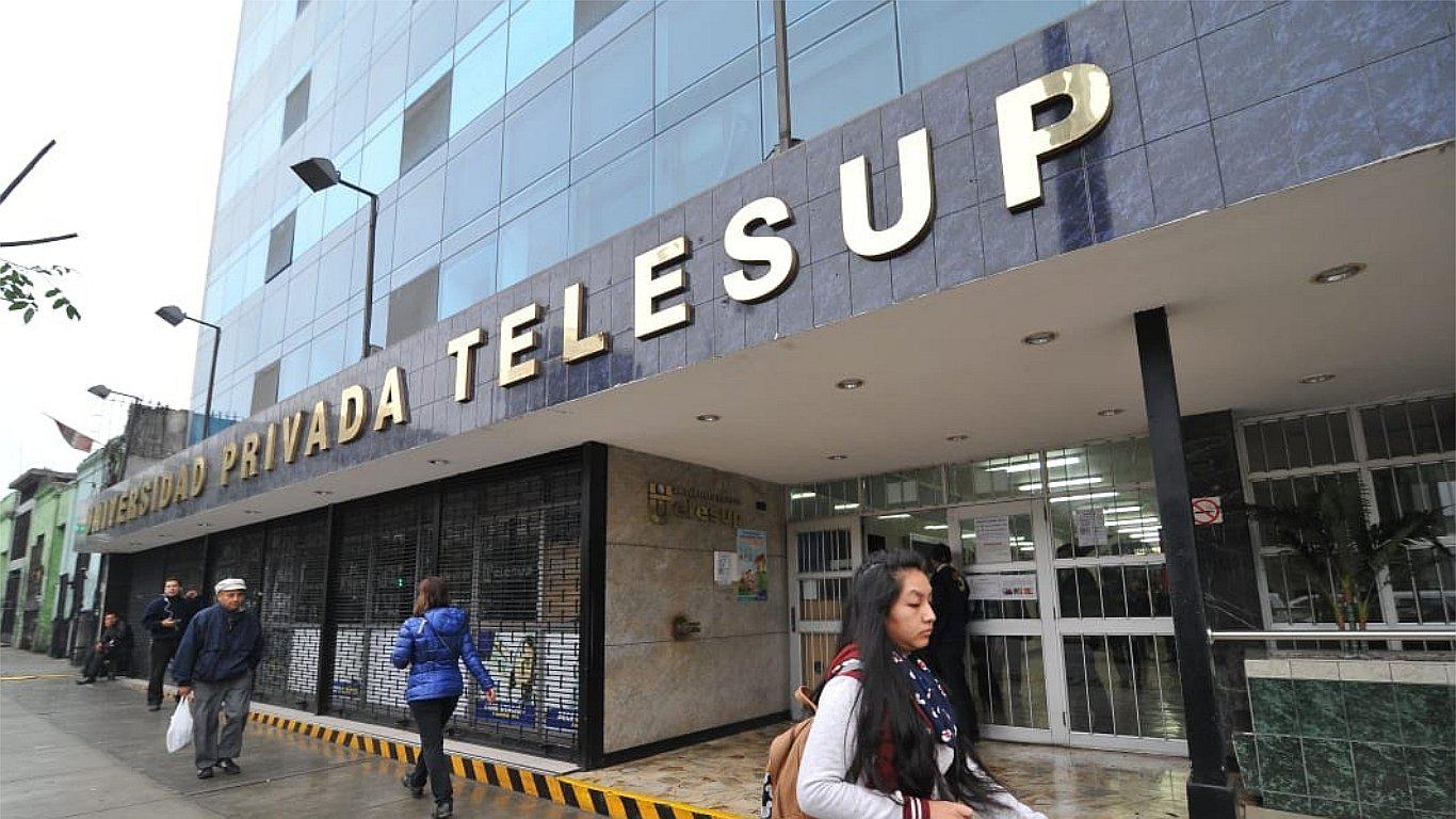 Telesup tiene una falsa pared que simula un edificio de 7 pisos (FOTOS)